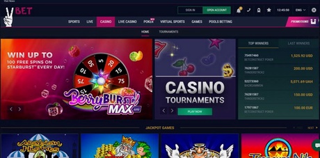 Vbet Casino mobiele app
